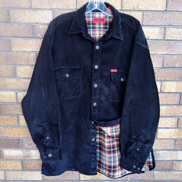 wolverine flannel jacket